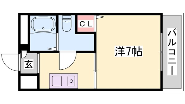 溝口駅 徒歩30分 3階の物件間取画像